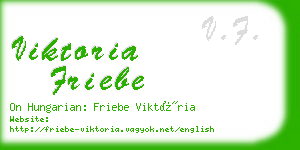 viktoria friebe business card